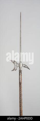 Halberd. 1575. Germany. Steel and wood (oak) Stock Photo