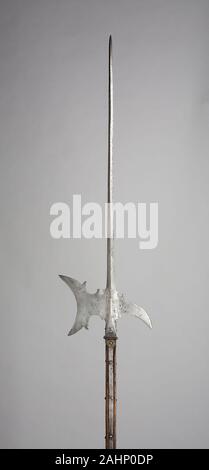 Halberd. 1575. Germany. Steel and wood (oak) Stock Photo