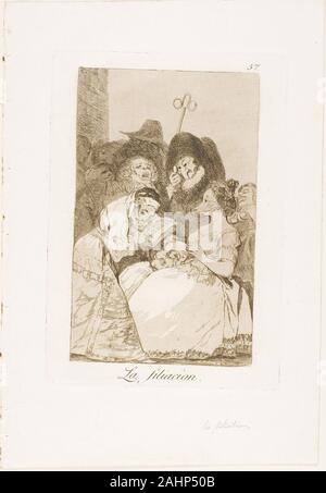 Francisco José de Goya y Lucientes. The Filiation, plate 57 from Los Caprichos. 1797–1799. Spain. Etching and aquatint on ivory laid paper
