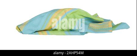 Roughly Folded Cloth Napkins Stock Photo