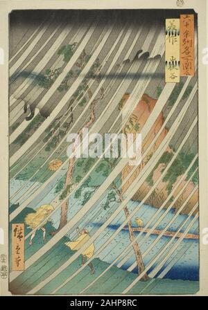でおすすめアイテム。 Utagawa Hiroshige. Mimasaka Province Yamabushi Valley その他