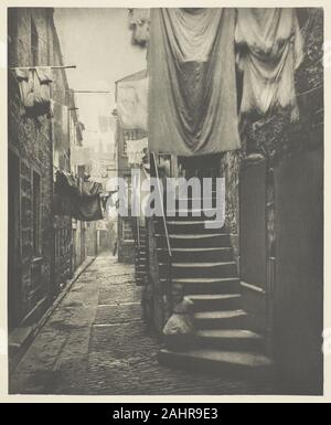 Thomas Annan. Close No. 193 High Street. 1868. Scotland. Photogravure, plate 9 from the book The Old Closes & Streets of Glasgow (1900) Stock Photo