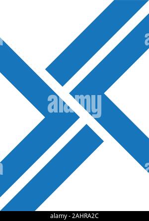 letter df stripes geometric line logo vector Stock Vector