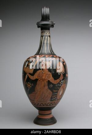 Ancient Greek. Oinochoe (Pitcher) in the Shape of a Female Head. 450 BC ...
