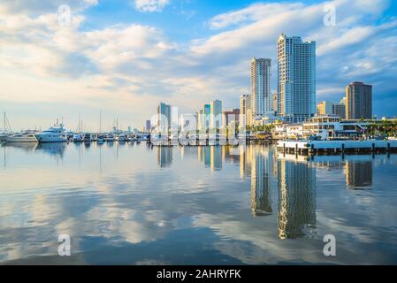 Port of Manila at manila bay, philippines Stock Photo