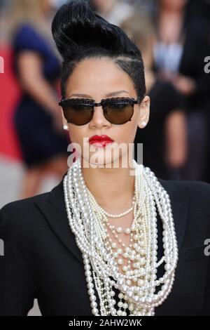 Rihanna. 'Inglourious Basterds', UK Premiere, Leicester Square, London. UK Stock Photo