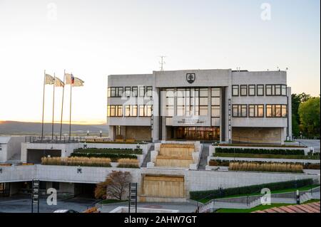 The parliament of the Slovak republic in Bratislava. Stock Photo