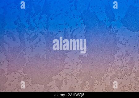 Blue-violet golden gradient textured background. Front view. Stock Photo