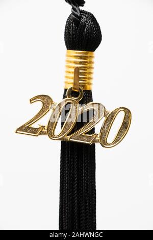 2020 graduation tassel Stock Photo