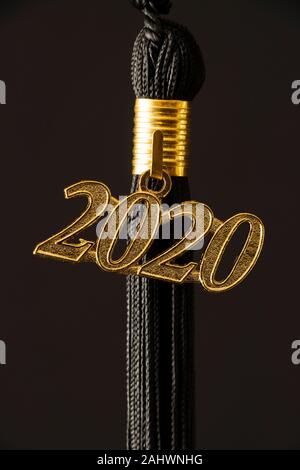 2020 graduation tassel Stock Photo