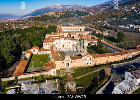 Certosa of Saint Lawrence, Certosa di San Lorenzo, Padula, Potenza Province, Italy Stock Photo