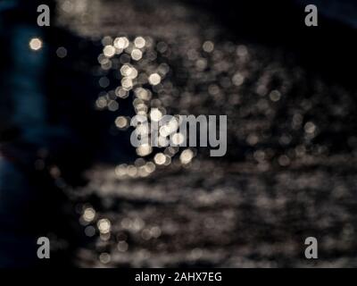 background image with lense flairs. Flat lay Stock Photo