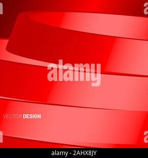 abstract geometric vector background. Overlapping and glossy 3D shapes. Vector Illustration For Wallpaper, Banner, Background, Card, landing page Stock Vector