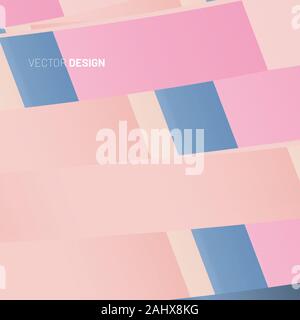 abstract geometric vector background. Overlapping paper shape Stock Vector