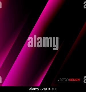 abstract vector background. rectangle shape overlapping. 3d design technology Stock Vector