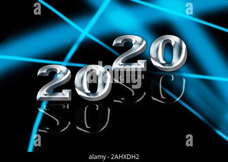 New Year of 2020. Stock Photo