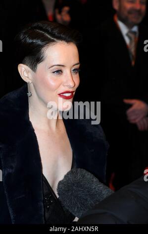 Claire Foy and cast Stock Photo