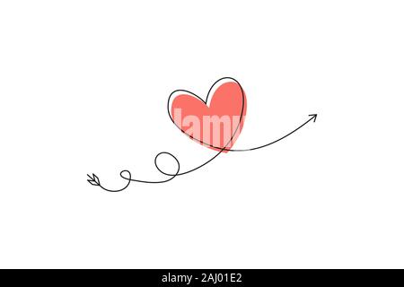 Heart Shape Ribbon Drawing Creative Frame Vector, Drawing, Creative, Frame  PNG and Vector with Transparent Background for Free Download