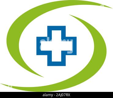 Medical and health care icon logo design vector illustration template Stock Vector