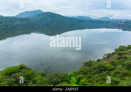 Bishoftu Lake, Debre Zeyit, Oromía, Etiopia, Africa Stock Photo