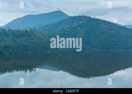 Bishoftu Lake, Debre Zeyit, Oromía, Etiopia, Africa Stock Photo