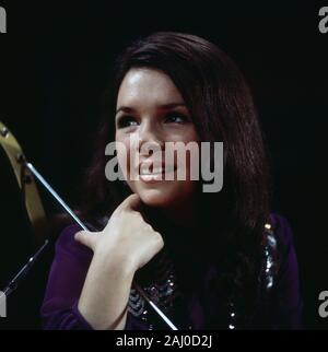 4-3-2-1 Hot and Sweet, Musiksendung, Deutschland 1970, Gaststar: irische Sängerin Dana Stock Photo