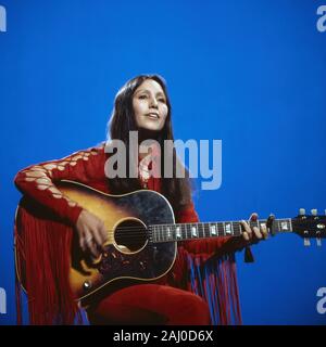 4-3-2-1 Hot and Sweet, Musiksendung, Deutschland 1970, Gaststar: Julie Felix Stock Photo