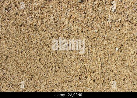Structure of fine sand close up Stock Photo