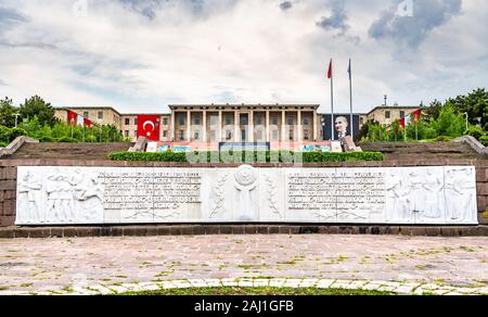 The Grand National Assembly of Turkey in Ankara Stock Photo