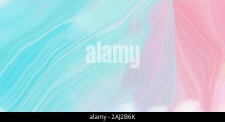 Light Cyan, Powder Blue And Alice Blue Color Painted Vintage Background.  Brush Strokes Illustration Can Be Used For Wallpaper, Cards, Poster Or  Creative Fasion Design Elements. Stock Photo, Picture and Royalty Free