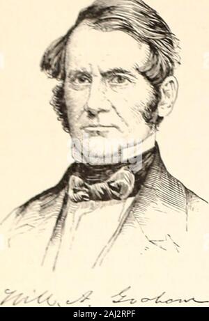 Appletons' cyclopædia of American biography . hebar, and practised successfully in his native countyfor many years. Removing to Rutherford county,he served several terms in the legislature in 1822-9,and was elected to congress as a Whig, servingfrom 2 Dec, 1833, till 3 March, 1843. excepting from25 March, 1836, to 5 Dec, 1836, when a Democratichouse declared his seat vacant, although it was notgiven to his competitor. Mr. Graham was againchosen at a new election. He was also elected tothe 29th congress, serving from 1 Dec. 1845. till 3March, 1847, when he retired and devoted the re-mainder of Stock Photo