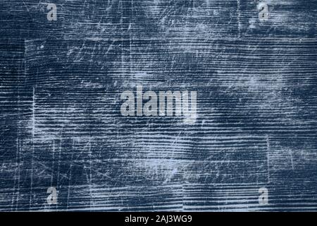 Dark blue background tree textured. Top view with empty space Stock Photo