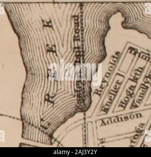 Guide to Boston and vicinity, with maps and engravings .   7^. V Stock Photo