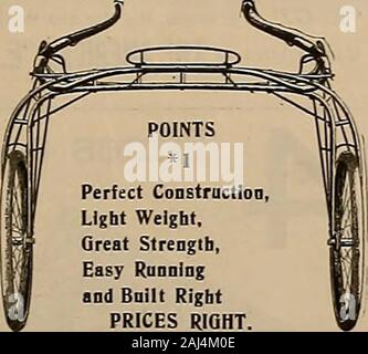 Breeder and sportsman . NEW STYLES FOR 1901. Highest perfection in mechanical skill and design, and the best part—Our Prices Are Right. PNEUMATIC SULKIES-TWO STYLES. The only sulky made that can be lined up on the race track without the aid of a bikeman. Theonly tool required being a monkeywrench. The onlv Jog Cart that will giye you a straight pull on your horse when speeding. No bettermade. Gentlemens Pneumatic Runabouts for fancy driving, also with solid rubber tires, and PneumaticSpeed Wagons. Send for Catalogues. KENNEY BICYLCE CO., 531 Valencia St., San Francisco, Cal. Pacific Coast Agts Stock Photo