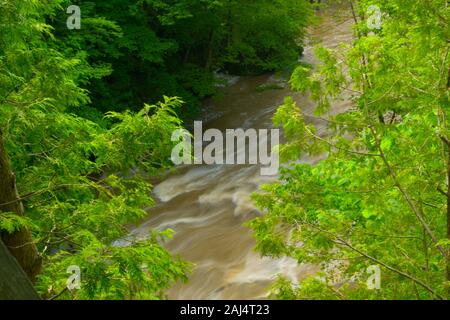 Little Miami River, John Bryan State Park, Ohio Stock Photo