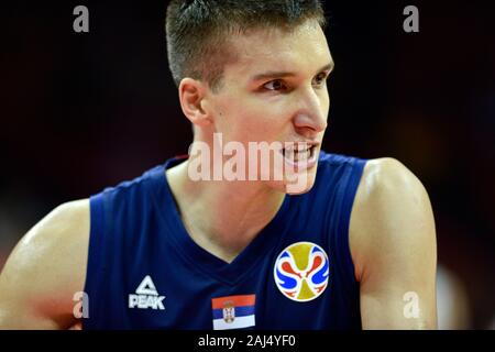 Bogdan Bogdanovic. Spain vs. Serbia. FIBA Basketball World Cup China 2019,  second round Stock Photo - Alamy