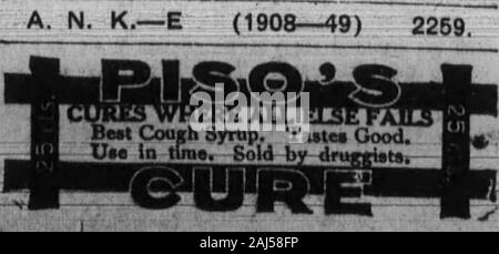 Boone County Recorder . .. @ 1 04% CORN—No. 2 mixed. @ 77V. OATS—No. 2 Mixed. @ ,52% HAY—Ch. timothy ..12 50 @13 00 HOGS—Extra 5 00 ® 6 00 LARD—Steam 0 8 00 iifoiAirarouuL CATTLE—Prime ... 5 76 3 700 HOGS—Extra 6 00 0 t 40 SHEEP—Extra 4 00 @ 4 25 Any cold you contract shouldbe cured without delay, anddriven entirely out of the sys-tem—unless you wish to in-vite an attack of Pleurisy orPneumonia. Dr. D.JaynesExpectorant is known as the most success-ful preparation ever discoveredfor Colds, Coughs, Bronchitis,Inflammation of the Lungs orChest, Pleurisy, Asthma anddiseases of similar nature.This Stock Photo