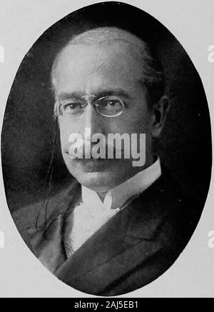 Empire state notables, 1914 . EDMUND OTIS HOVEY Geologist, American Museum of Natural History New York City MARSTON TAYLOR BOGERT Professor Columbia University, Organic Chemistry New Yorlj City Empire State Notableseducators 411 Stock Photo