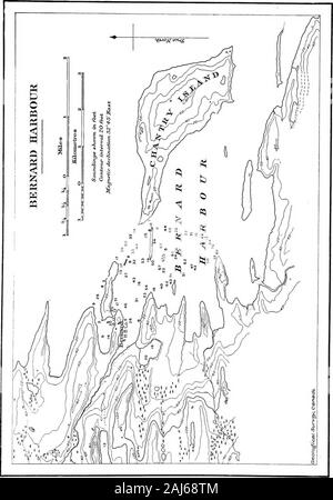 Report of the Canadian Arctic Expedition 1913-18 . Grantley harbour, Alaska, surveyed by Commander Trollope in 1854. Drawn from Admiralty Chart No. 693,Yukon Eiver to Point Barrow, including Bering Strait. Soundings in fathoms. Crustacean Life n27 ? Plate ^ ^ ^ ^ *fy  i -^  / f^ -; !j .^ ^ 1 y  ( CJ ^ ^ - rt / --?—{ ^-. ^ - i^    iM Js-^^^   -:5 ^1 IN-H / v M-. isi % •* ^ ^ U -?Ojr -..5:..,,,,^ o --   w s I •» Q, / -^ &gt; .*r ID IH C (0 Ctf i c ( &lt;^ o ^ * ^ ^t»»^**^ ^a -«  V f o 1-1  / o i/^C f 2- - e d u  •s.»^  ^ E. ^  ^ ^ Y ^^ ^ ^ -1 V  »..„ rf K ^ 1 f il f ^r- [ / iL Stock Photo