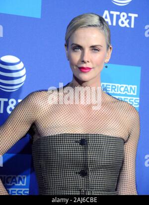 Palm Springs, California, USA 2nd January 2020 Actress Charlize Theron attends 2020 Palm Springs International Film Festival Film Awards Gala on January 2, 2020 at Palm Springs Convention Center in Palm Springs, California, USA. Photo by Barry King/Alamy Live News Stock Photo