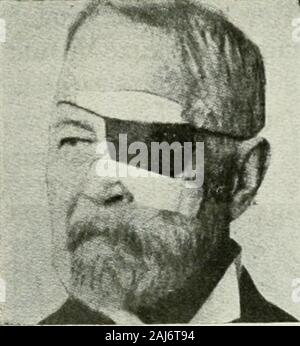 The commoner diseases of the eye : how to detect and how to treat them . Lid Closed With Isinglass Plaster. of the nose, while the third joins the tempoi ilextremity to the lower end of the second sti p REMEDIES IN OPHTHALMIC PRACTICE 475 on the cheek. These adhesive strips keep thedressings securely in place. Unlike other band-. Protective Bandage. dages there is little or no danger of its slippingoff during the night, or as a result of the patients Stock Photo