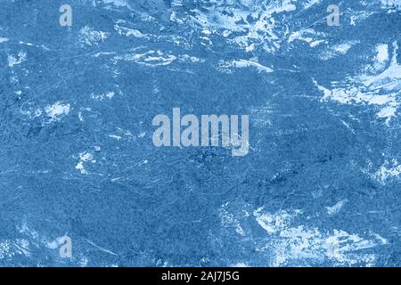 Classic blue 2020. Gradient color palette. Stone wall Grey background. Marble texture background pattern. Stock Photo