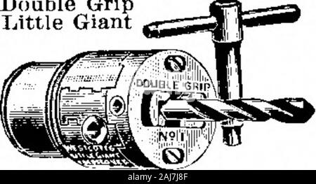 Scientific American Volume 87 Number 23 (December 1902) . Universal Lathe ARMSTRONGS No. 0 THREADING MACHINE Can be attached to bench or post.Designed for threading thesmaller sizes of pipe, iron orbrass, also bolts. Hastwo speeds,one tor pipe ^ to 1 inch; theother for pipe % to 2 inches,inclusive. Uses the regularArmstrong adjustable dies. Oth-er attractive features. Send forparticulars. The ArmstrongMfg. Co., 139 Centre Street,New York. Bridgeport, Conn. Stock Photo