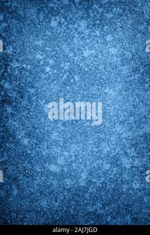 Classic blue 2020. Gradient color palette. Stone wall background, wall texture, Abstract grunge texture. Stock Photo