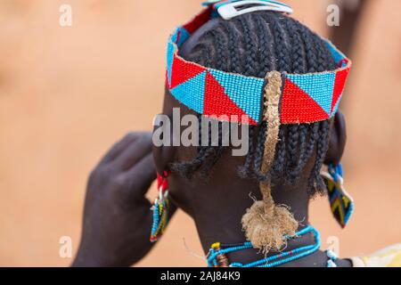 Banna people, Omo valley, Naciones, Ethiopia, Africa Stock Photo