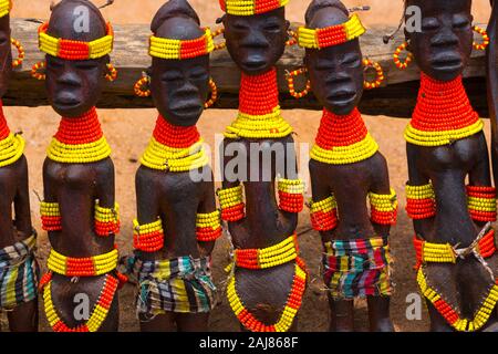 Banna people, Omo valley, Naciones, Ethiopia, Africa Stock Photo