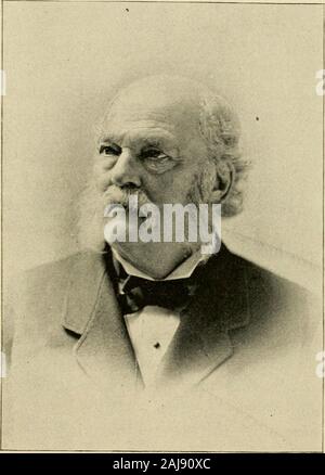 Sketches of the old inhabitants and other citizens of old Springfield of the present century, and its historic mansions of 'ye olden tyme,' . ADONIJAH FOOT. AND MANSIONS OF SPRINGFIELD. 195. Stock Photo