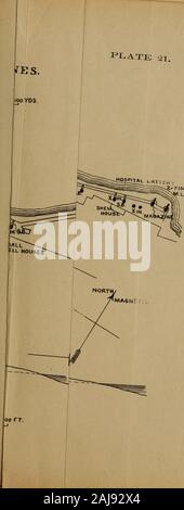 Report of the British naval and military operations in Egypt, 1882 . PLATE 21.. Stock Photo