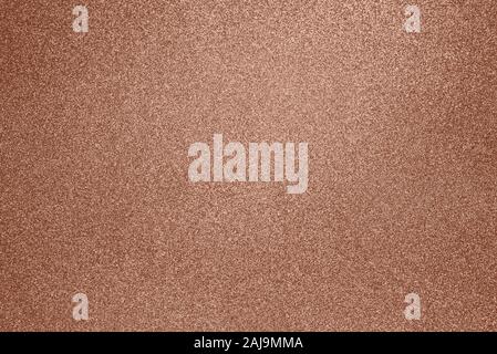 copper glitter texture christmas abstract background. Shiny glitter copper background. Glitter and glitter pattern. Stock Photo