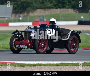 Vintage pre war MG Montlhery Midget front radiator grill Stock Photo ...